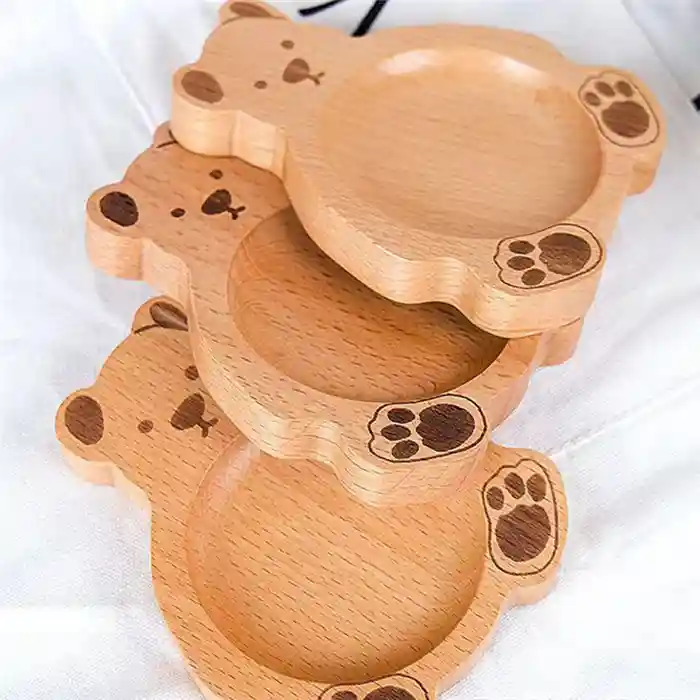 Bear shapes wooden plate (2).webp